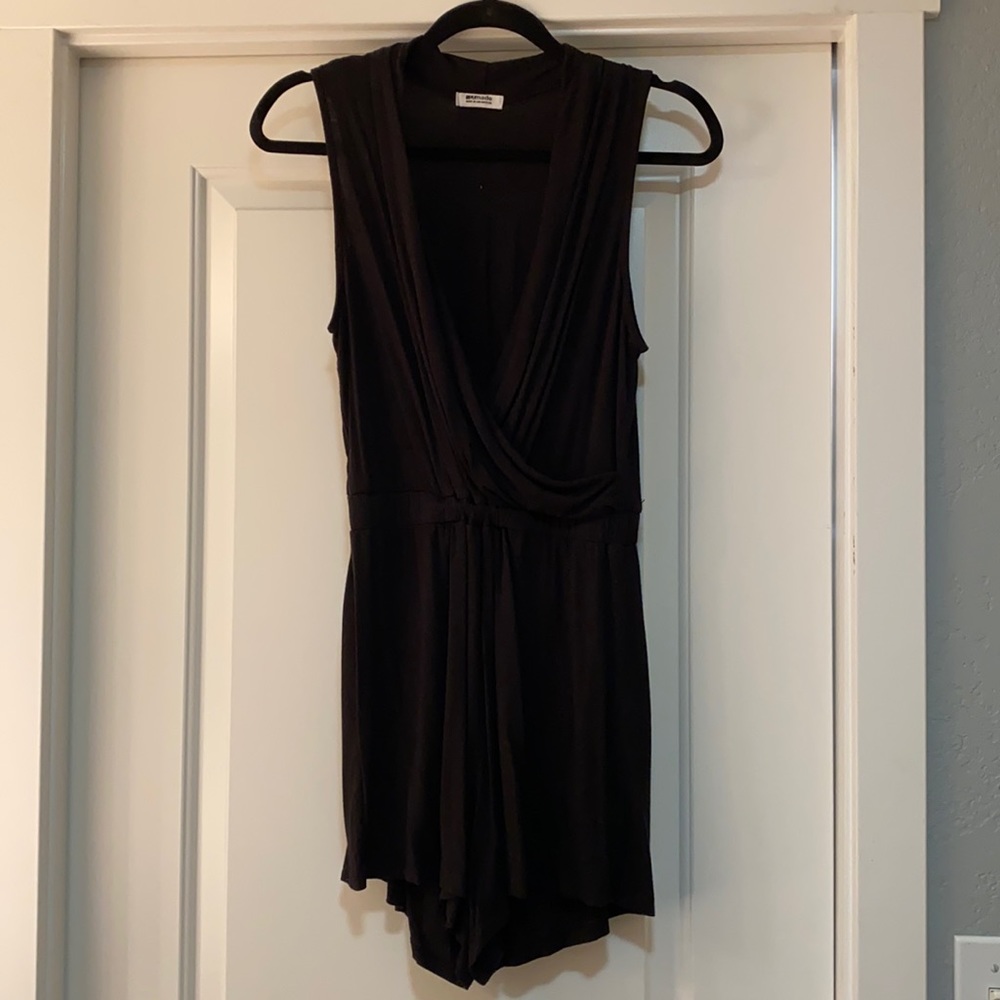LA made black romper